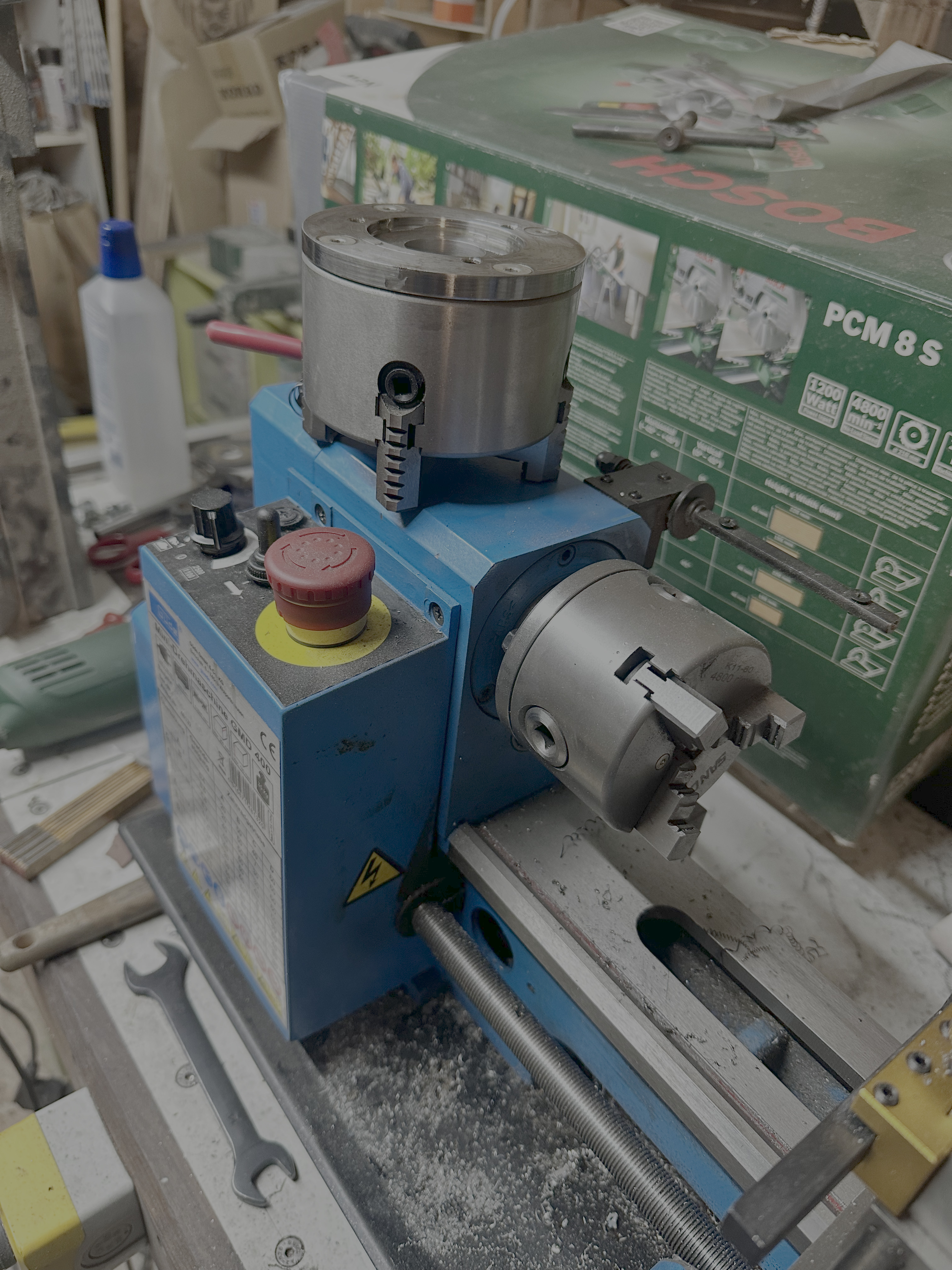 Mandrin 4 mâchoires